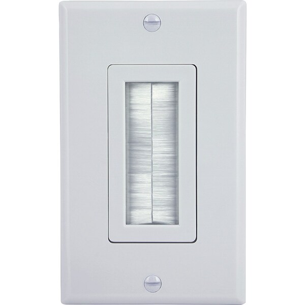 Ge Single-Brush Wall Plate 35285